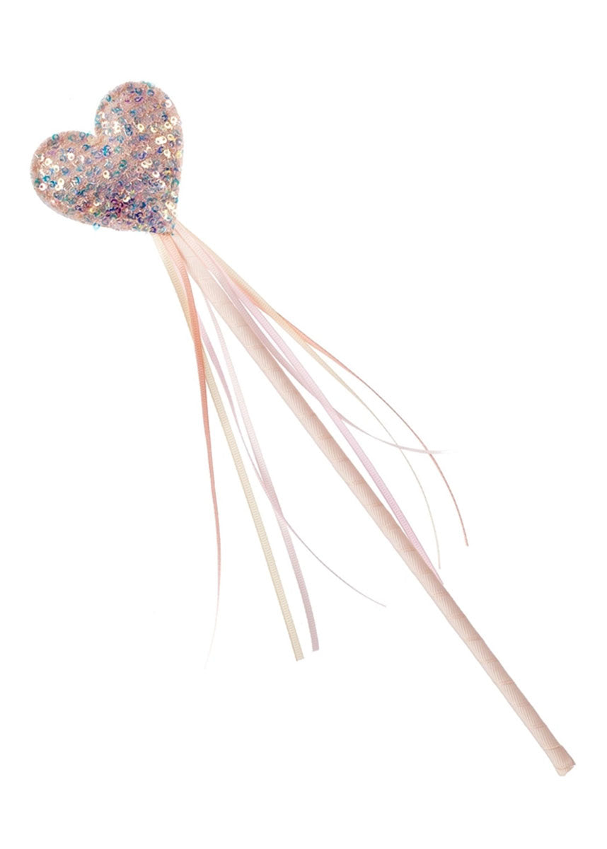 Sequin Heart Wand