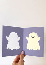 Ghost Halloween Die-Cut Card