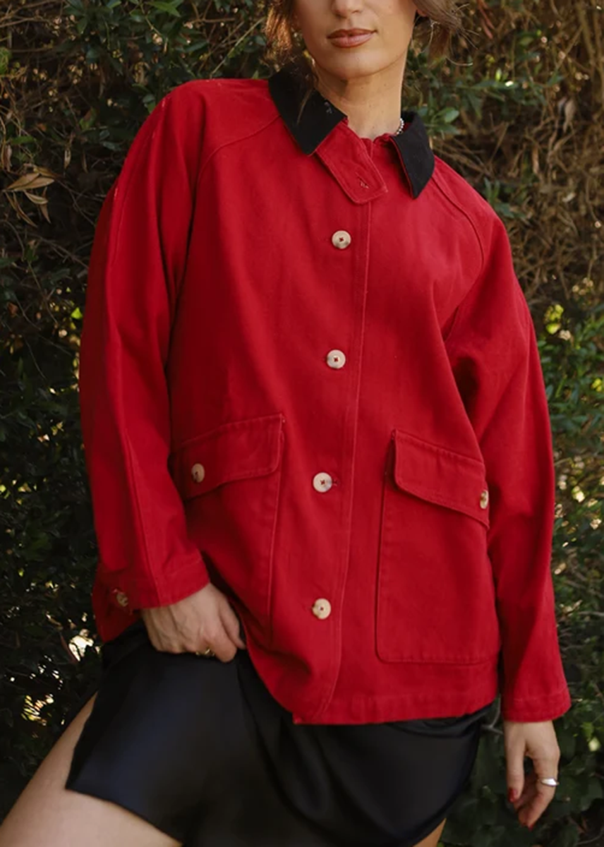 August Jacket - Red