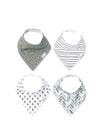 Alta Bandana Bib Set - 4-Pack