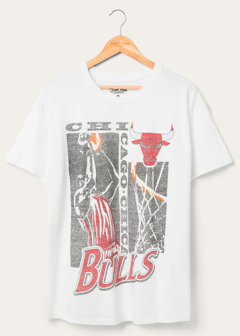 Chicago Bulls Jump Shot Tee - White