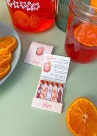 Classic Negroni Matchbook