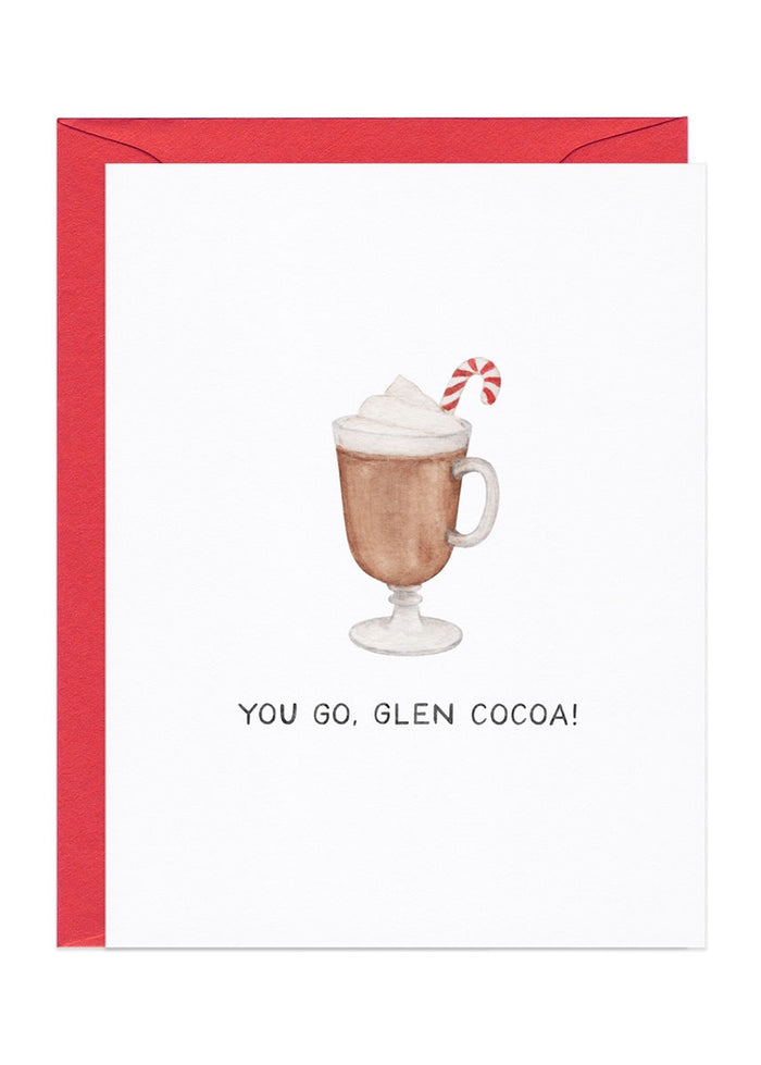 You Go Glen Cocoa Holiday Card