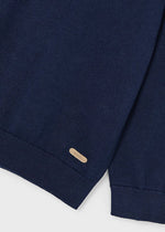 Dillon Cotton Sweater - Navy