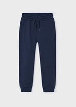 Ernie Fleece Joggers - Navy