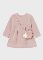 Juniper Jersey Dress & Bag - Blush