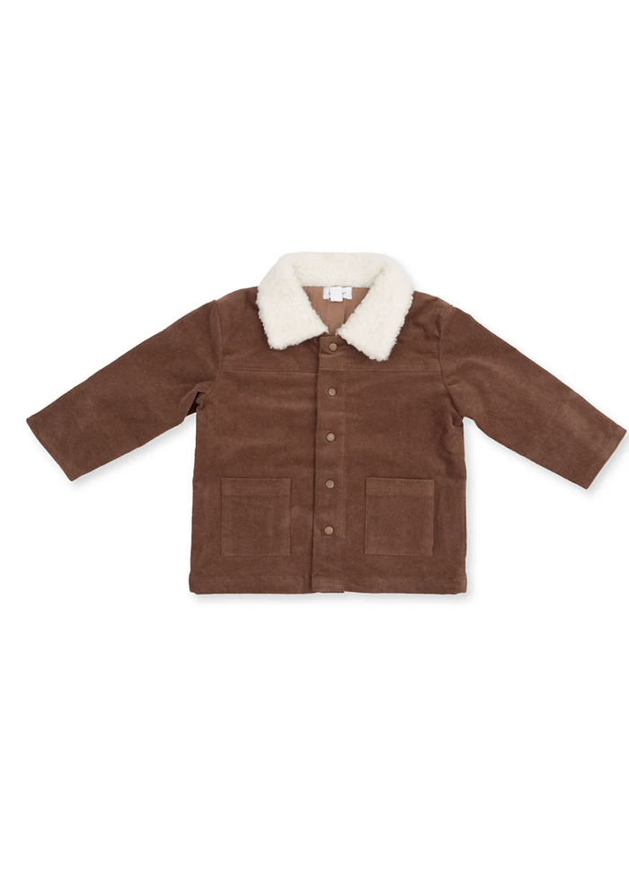 Corduroy Jacket - Beaver Fur Brown