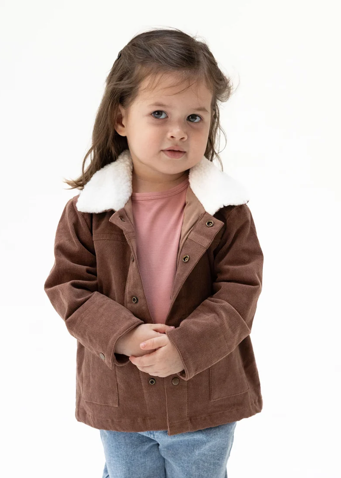 Corduroy Jacket - Beaver Fur Brown