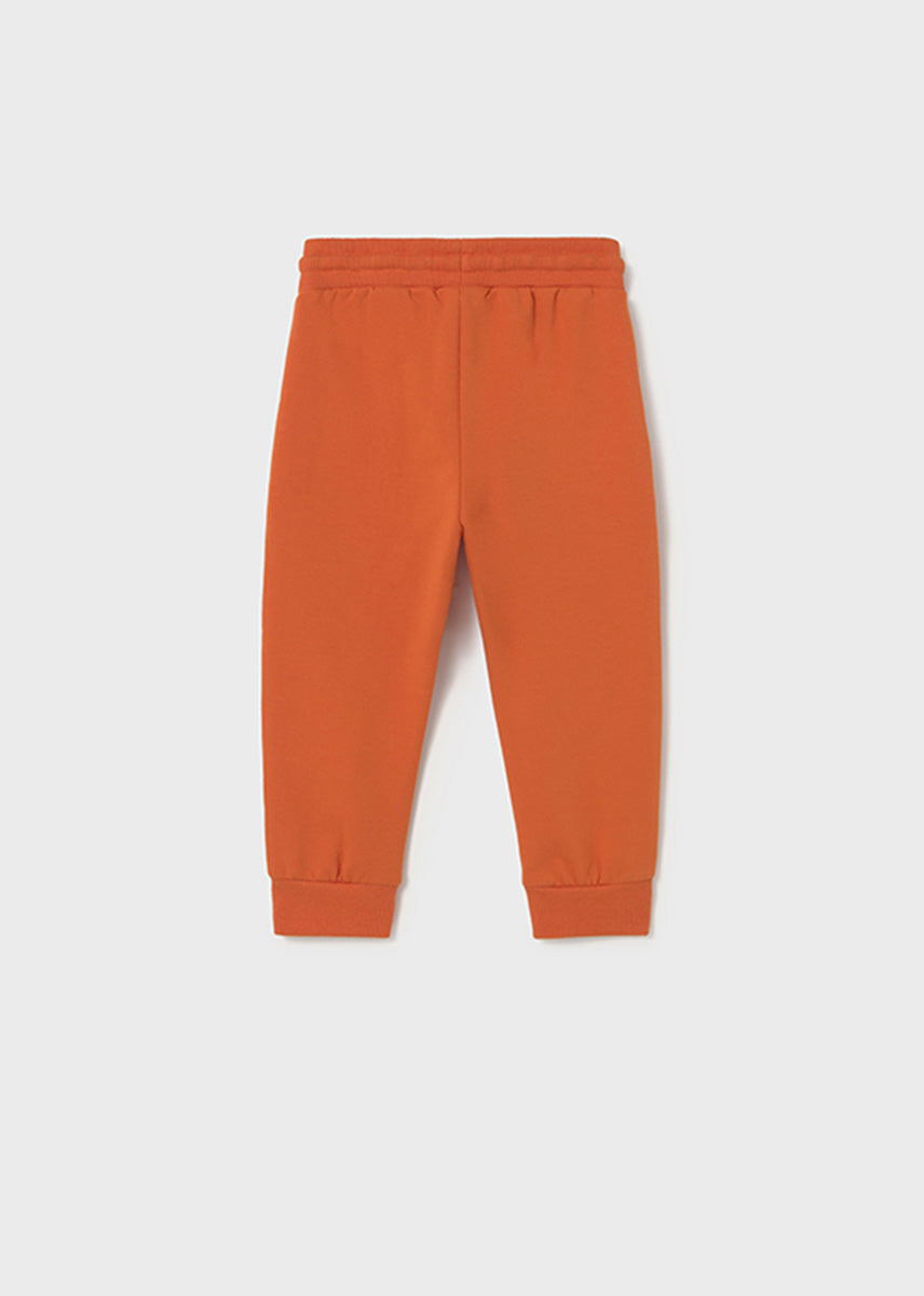 Amos Cuffed Fleece Pants - Pumpkin