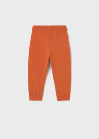 Amos Cuffed Fleece Pants - Pumpkin
