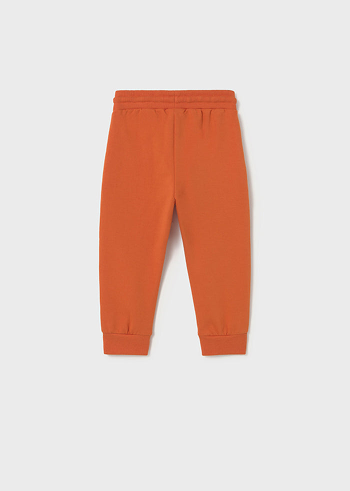 Amos Cuffed Fleece Pants - Pumpkin