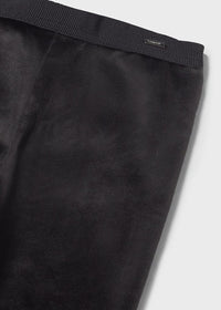 Zola Velvet Leggings - Black