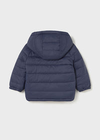 Brooks Reversible Puff Coat - Blue Bear