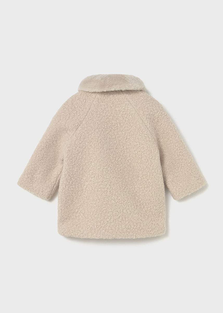 Imogen Shearling Coat - Sand