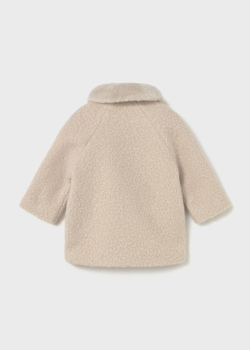 Imogen Shearling Coat - Sand