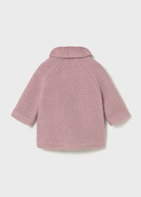 Imogen Shearling Coat - Crystal