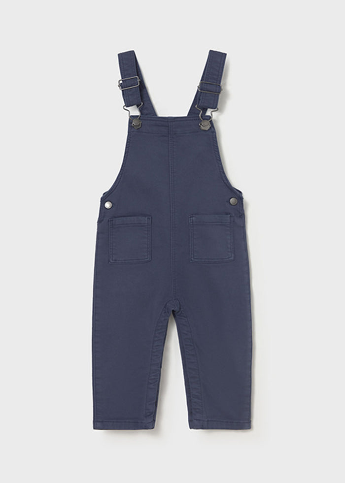 Petey Soft Overalls - Blue Whale