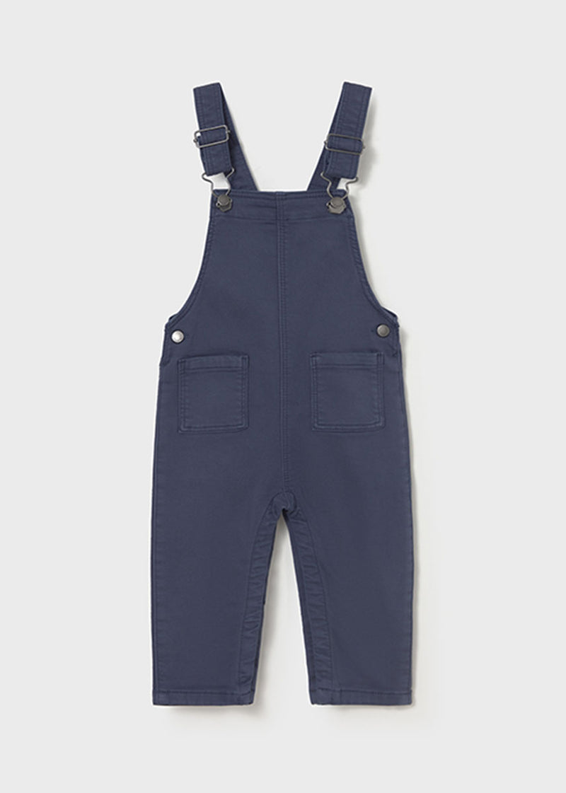 Petey Soft Overalls - Blue Whale