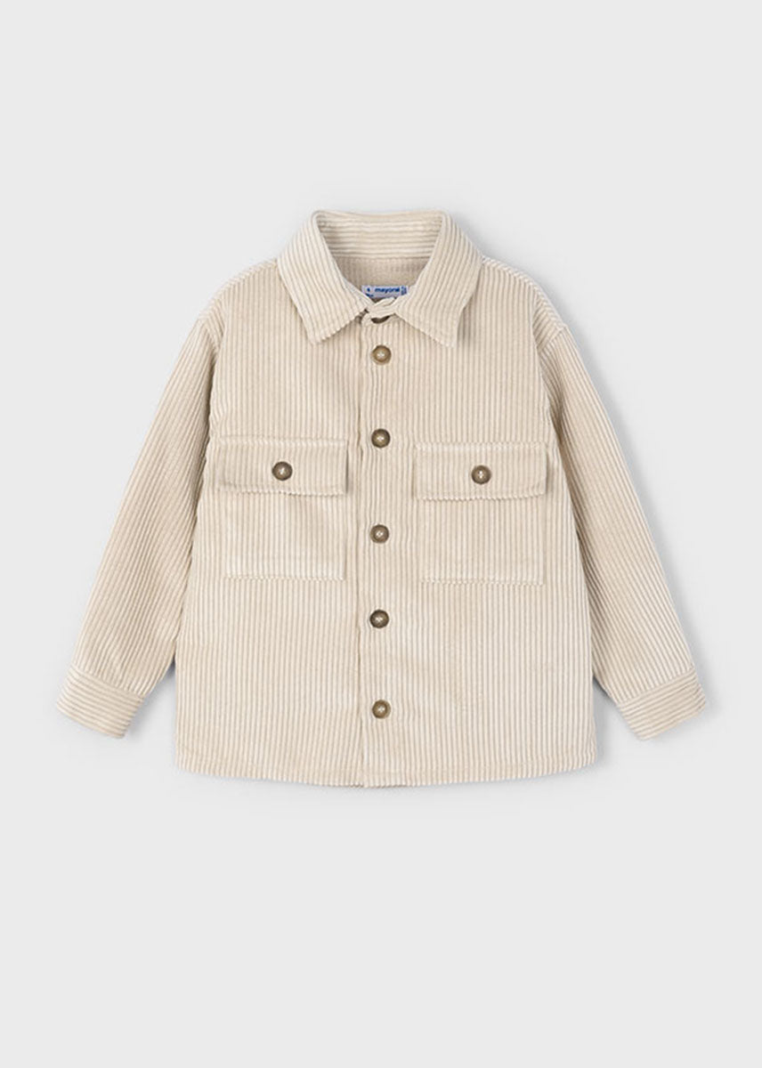 Felix Corduroy Overshirt - Froth