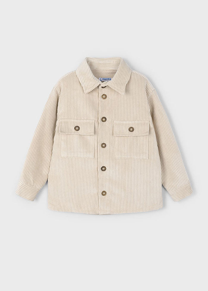 Felix Corduroy Overshirt - Froth