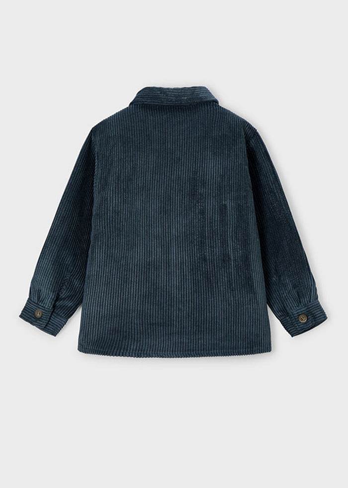 Felix Corduroy Overshirt - Navy
