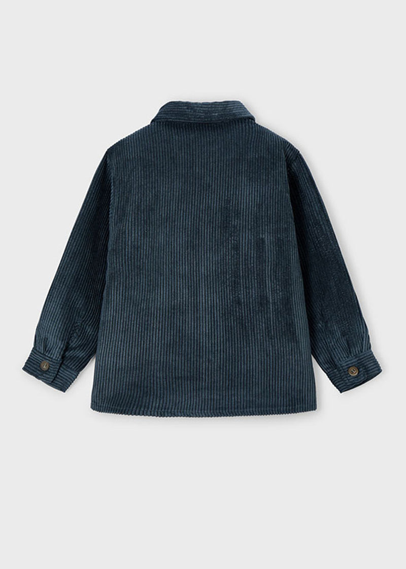 Felix Corduroy Overshirt - Navy