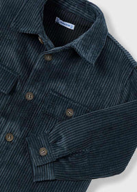 Felix Corduroy Overshirt - Navy