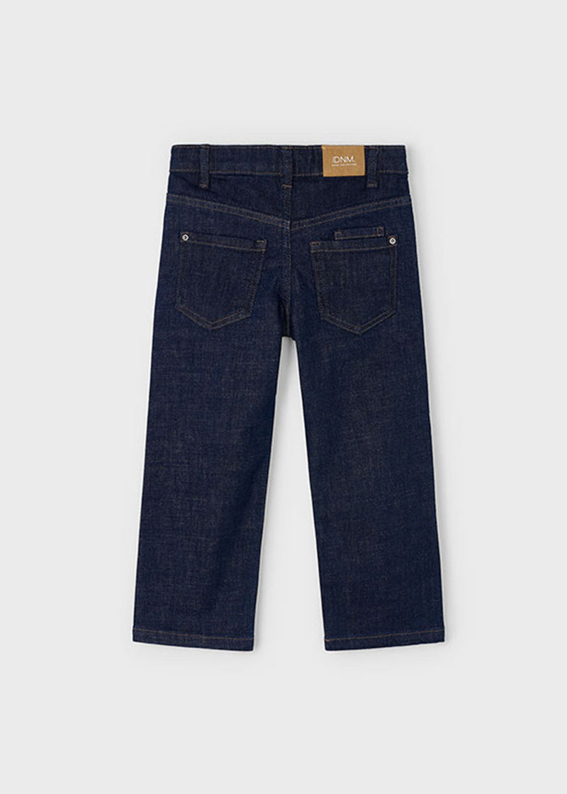Lowell Wide Leg Jeans - Dark Indigo