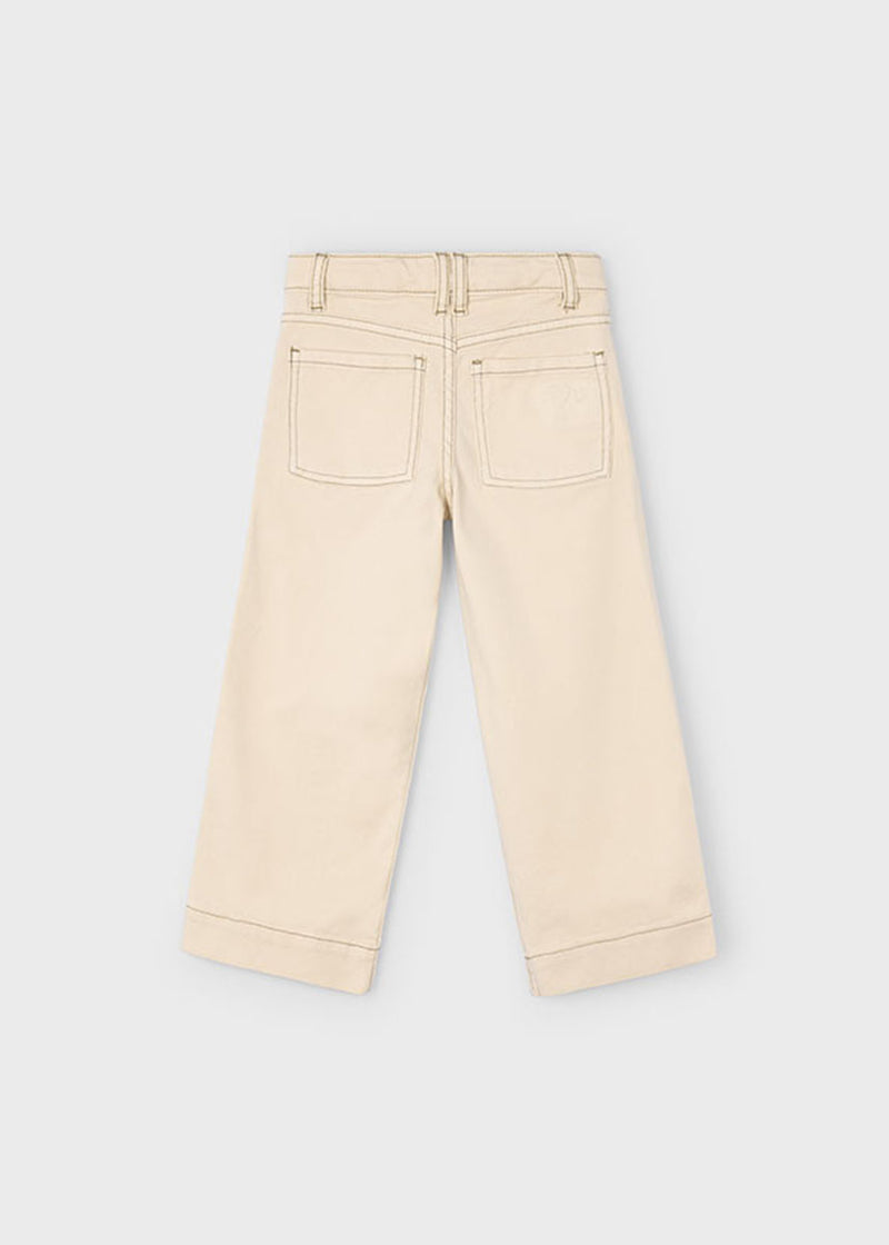 Ava Twill Marine Pants - Almond