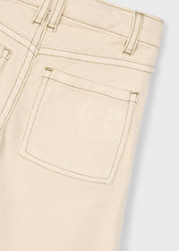 Ava Twill Marine Pants - Almond