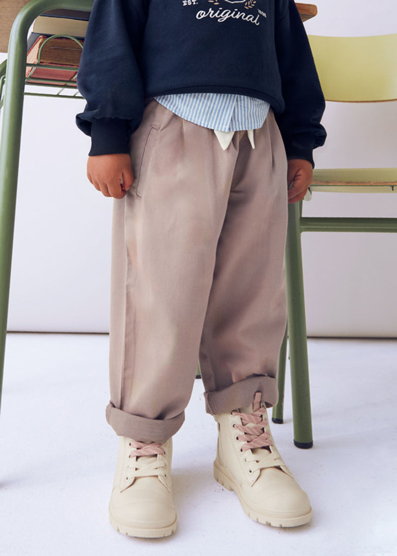 Emiko Paperbag Pants - Col. Mole