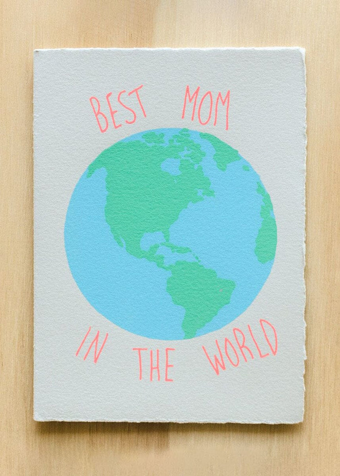 Best Mom In The World Card
