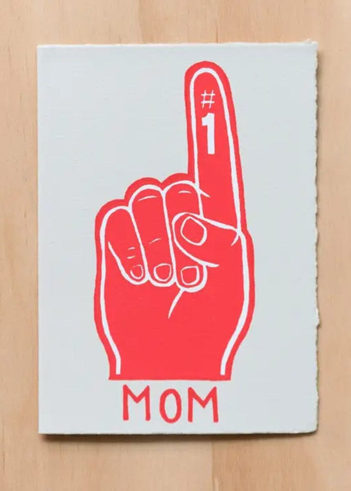 Number One Mom Card