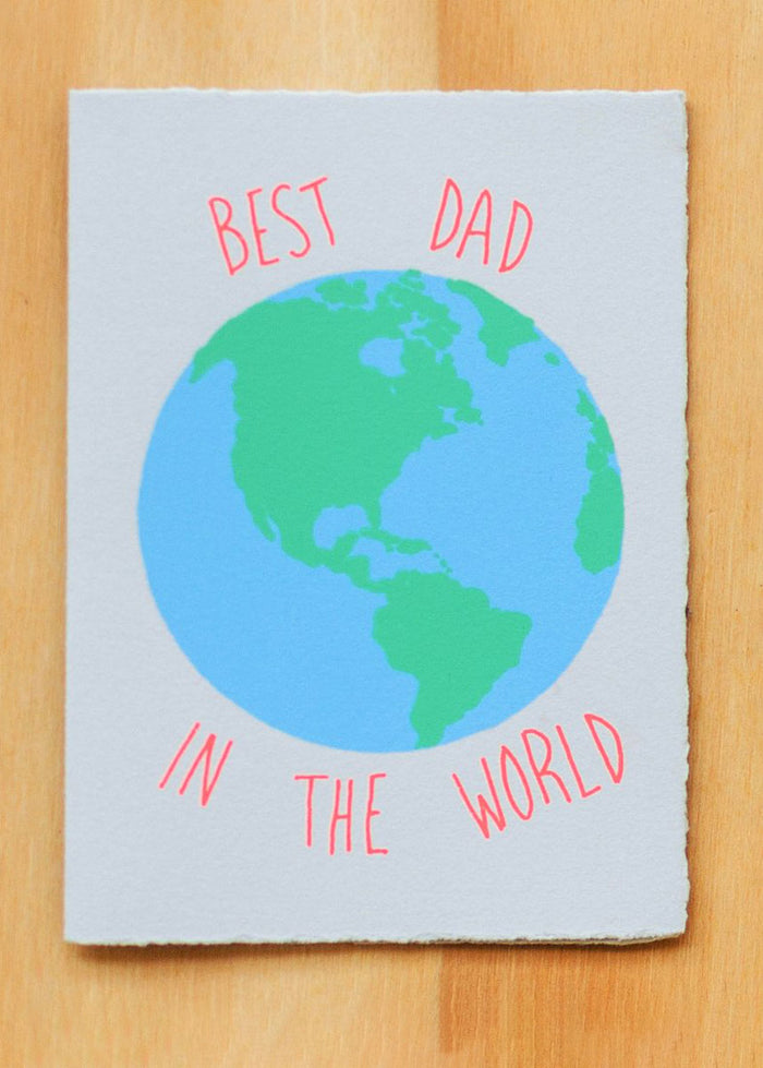 Best Dad In The World Card