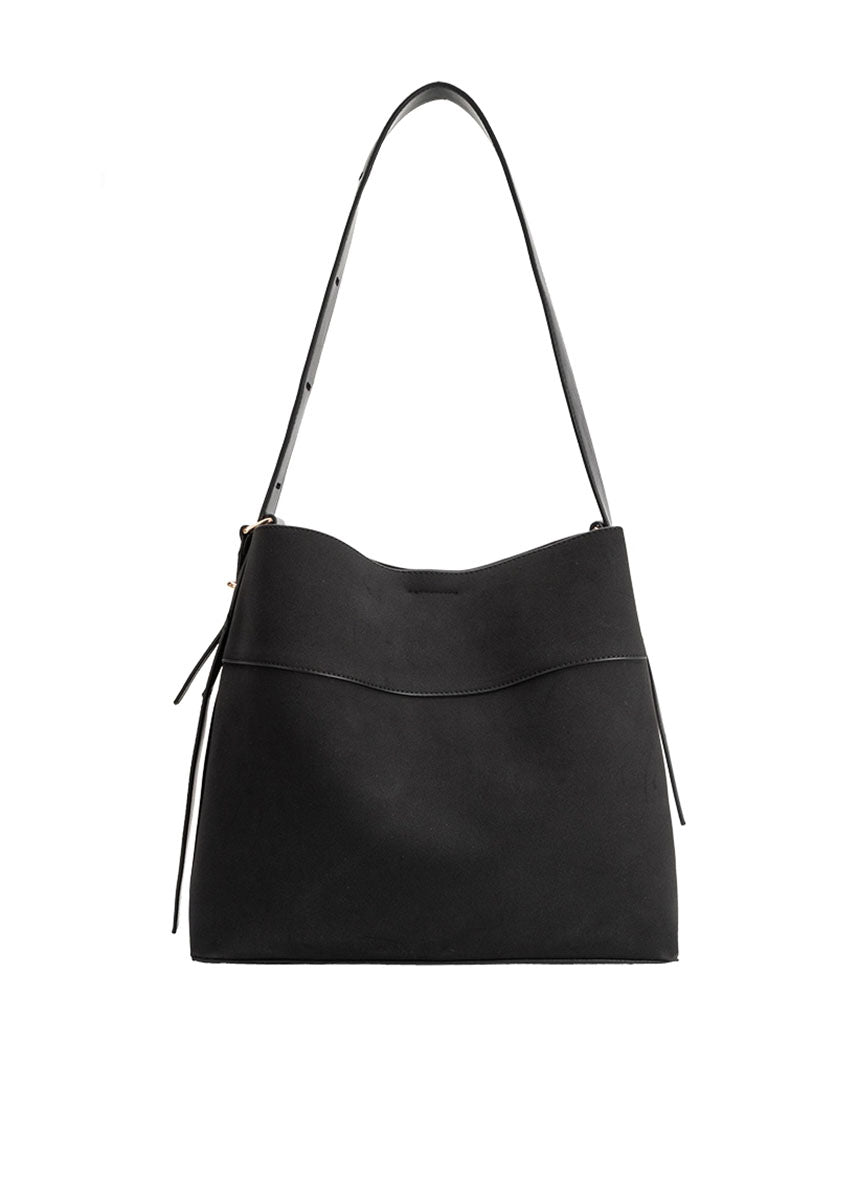 Stormie Vegan Tote - Black