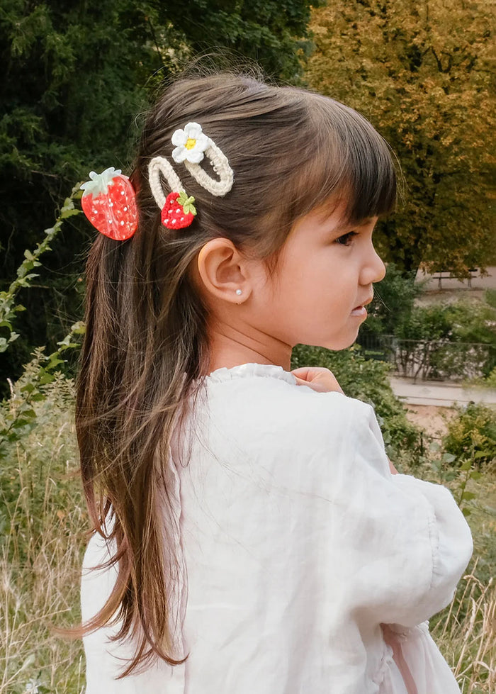 Strawberry Fields Claw Clip