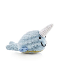 Plush Narwhal Rattle