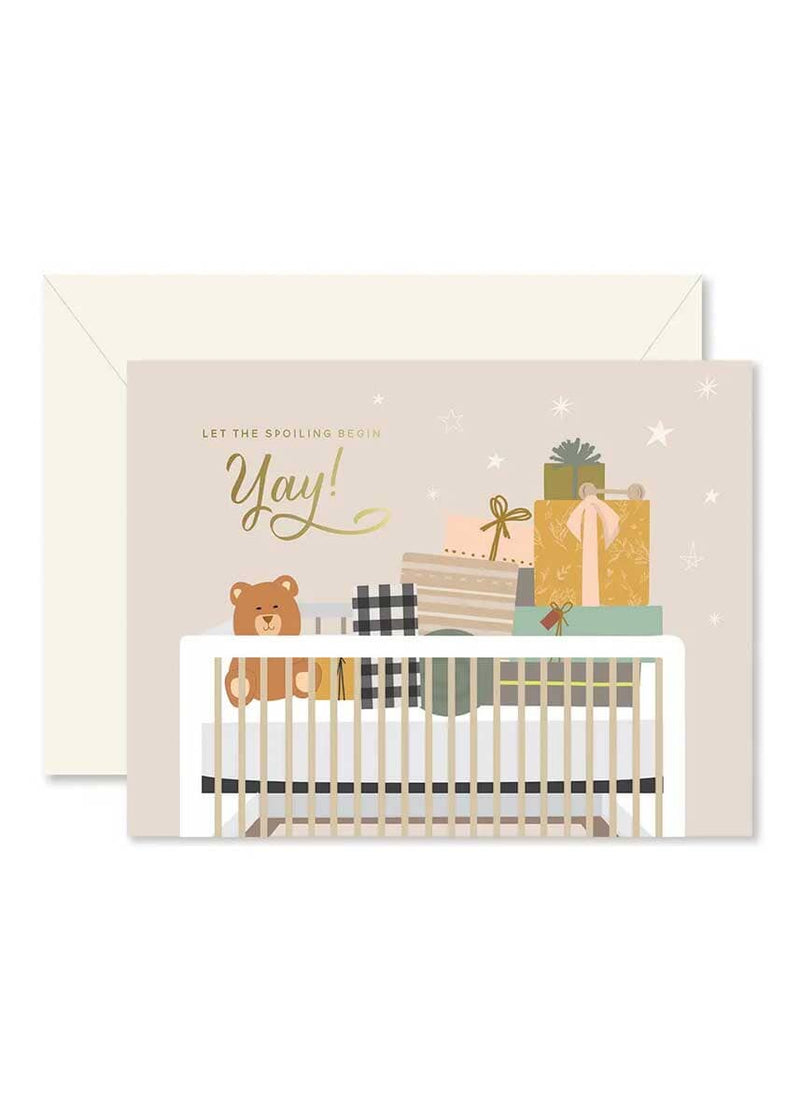 Spoiling Baby Card