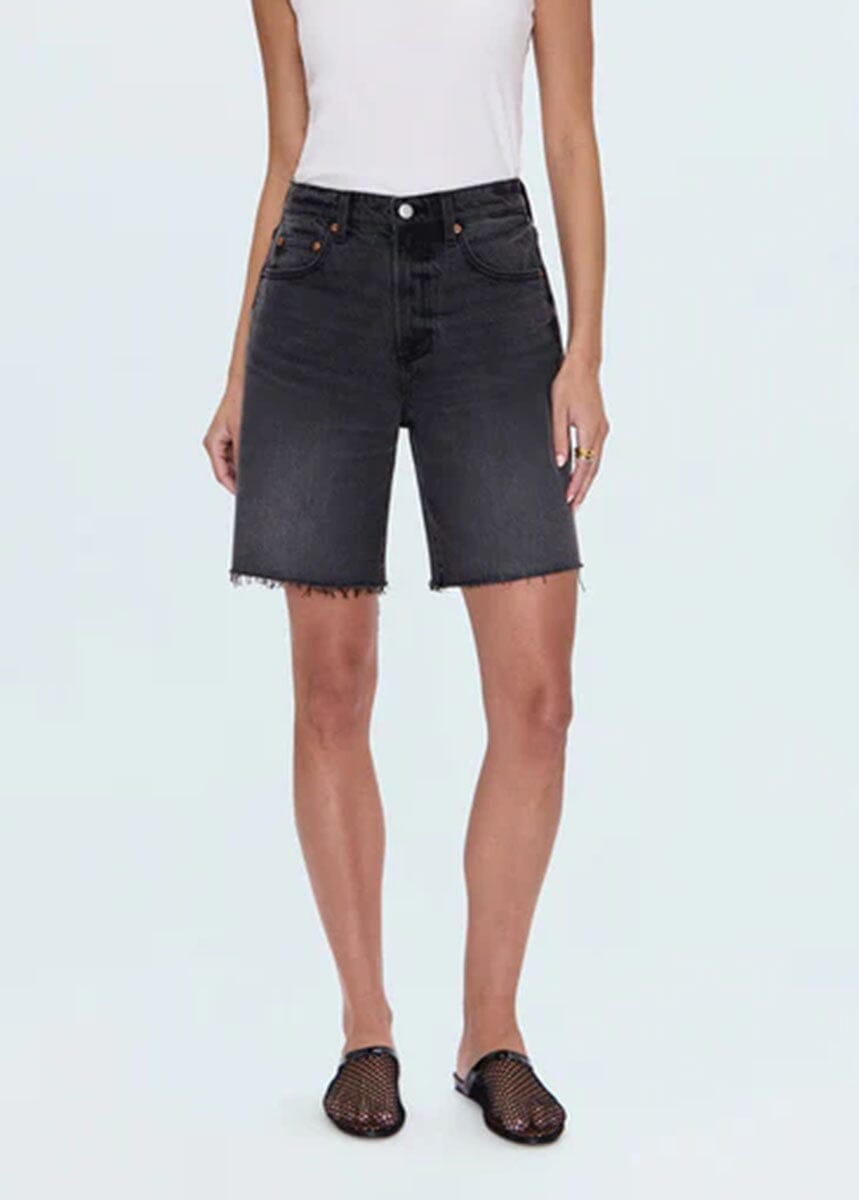 Kaylee High-Rise Pinched Loose Straight Short - After Hours