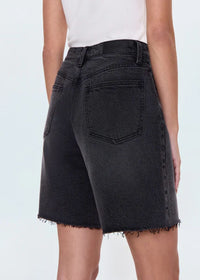 Kaylee High-Rise Pinched Loose Straight Short - After Hours