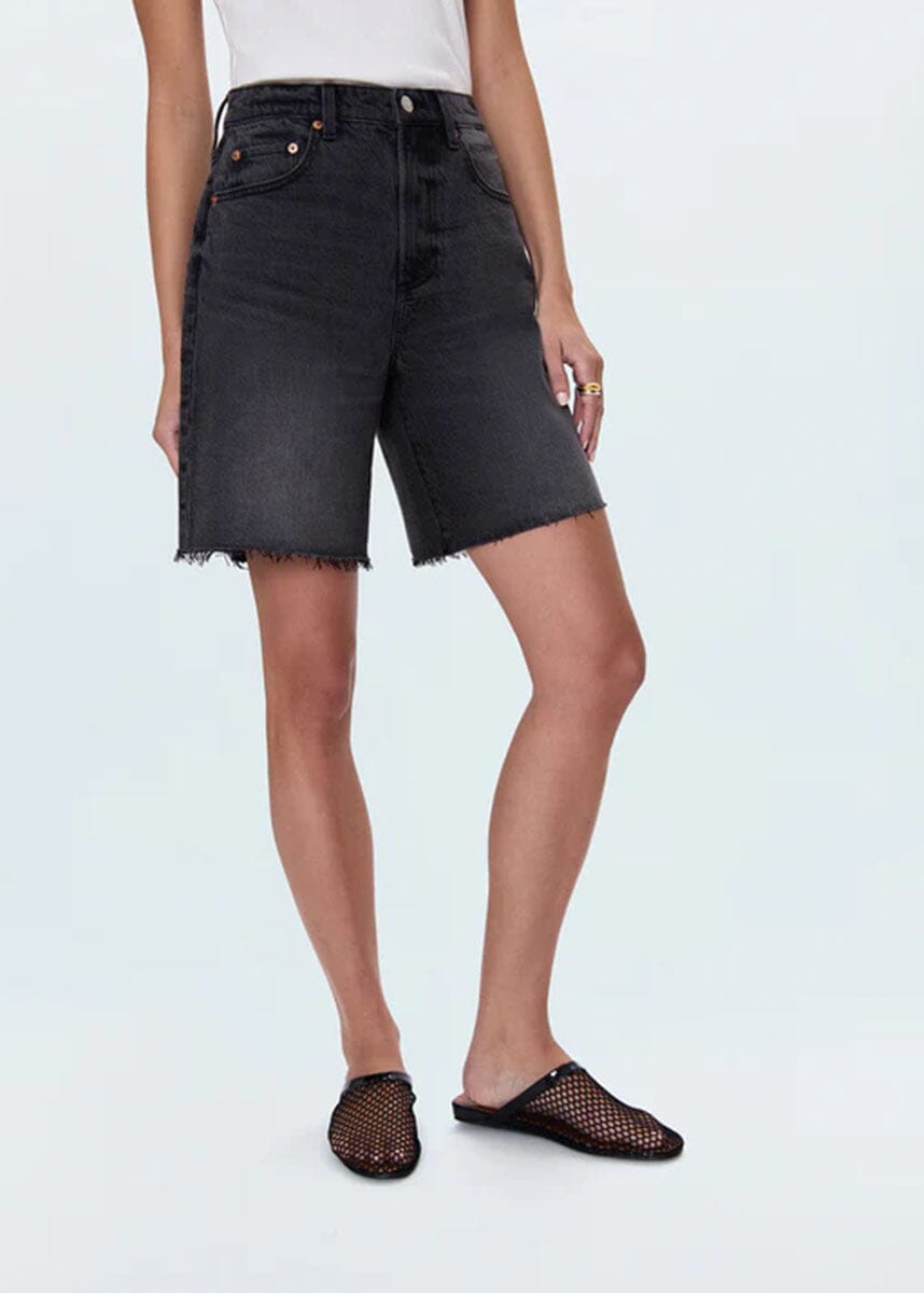 Kaylee High-Rise Pinched Loose Straight Short - After Hours