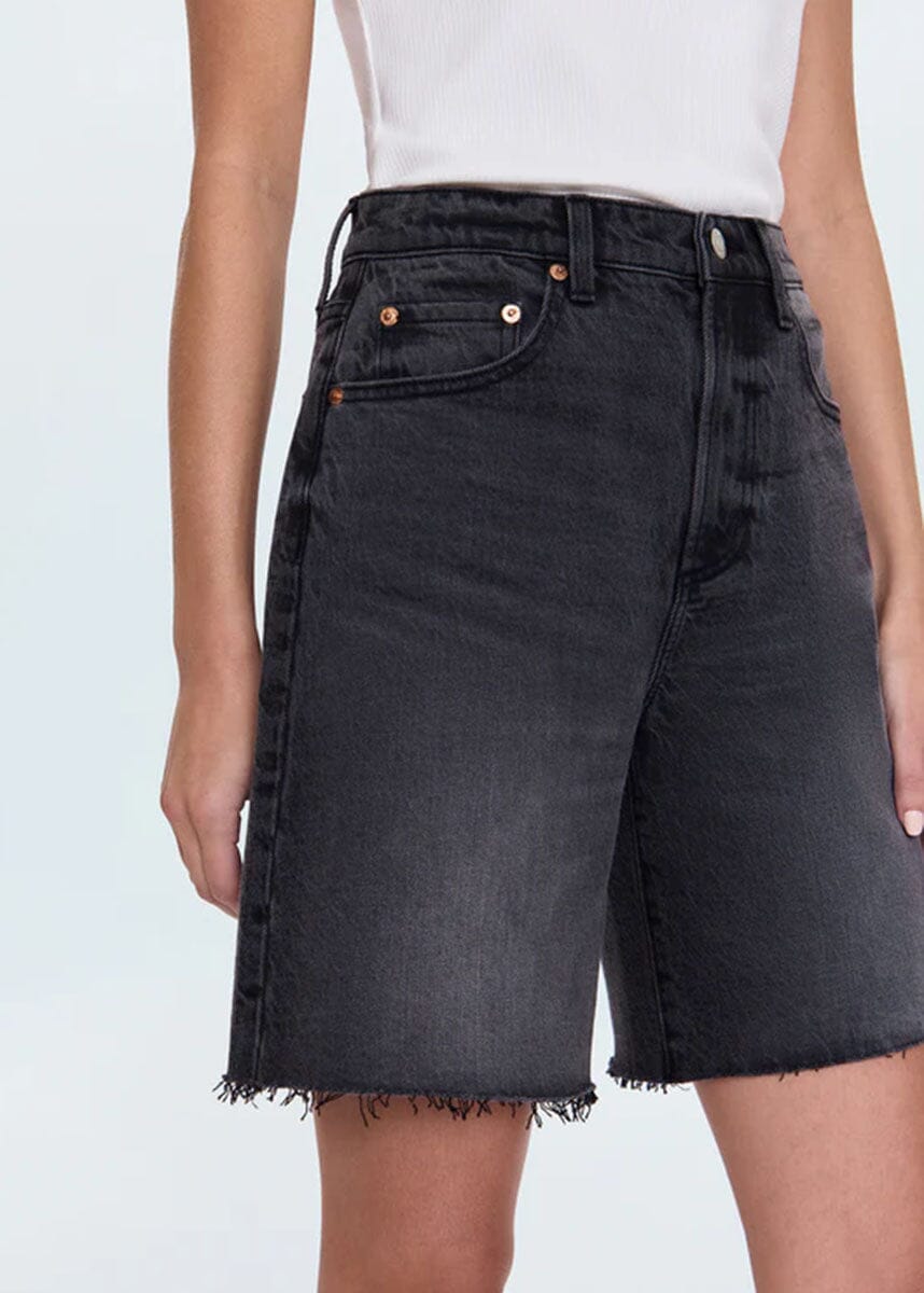 Kaylee High-Rise Pinched Loose Straight Short - After Hours