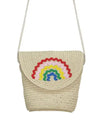 Ric Rac Rainbow Basket Bag