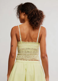 Love And Lace Cami - Lemon Water