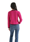 Fantino Sweater Jacket - Fuschia