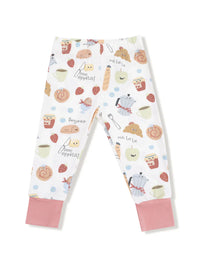 2-Piece L/S Pajama Set - Bonjour Breakfast