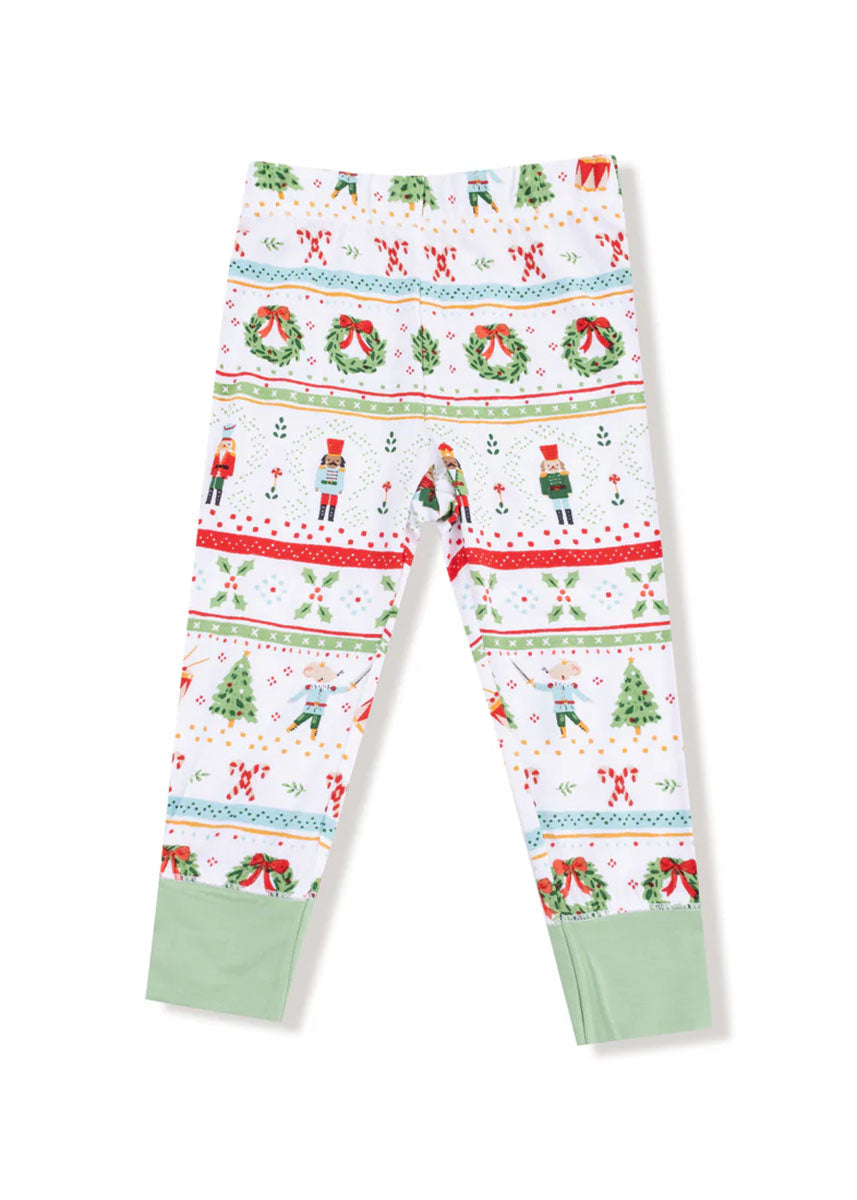 2-Piece L/S Pajama Set - Nutcracker Fair Isle