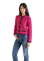 Fantino Sweater Jacket - Fuschia