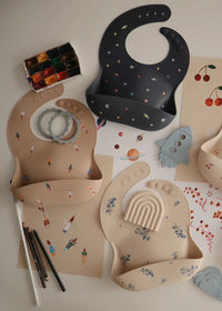 Silicone Baby Bib - Planets