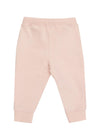 French Terry Paper Bag Jogger - Solid Pink